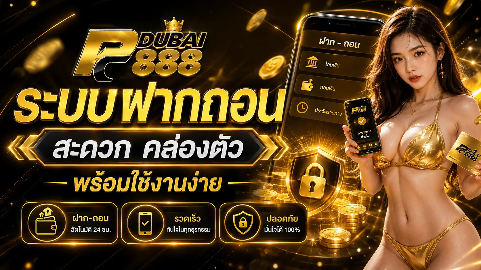 ระบบฝากถอน pgdubai888 เว็บสล็อต สะดวก คล่องตัว พร้อมใช้งานง่าย